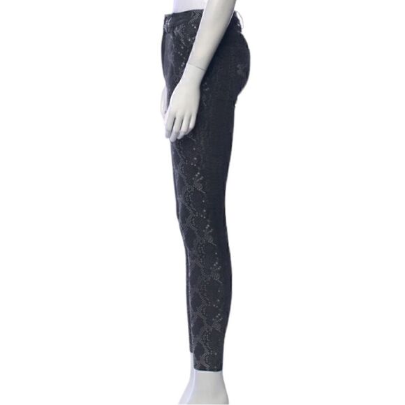 Alice + Olivia Lamb Leather Skinny Leg Pants - Picture 5 of 8